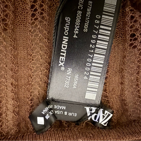 Zara Ruffled Knit Top - Picture 6 of 7